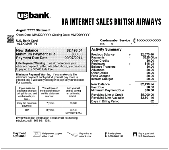 BA Internet Sales