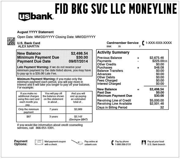 FID BKG SVC LLC Moneyline Is It Legit?