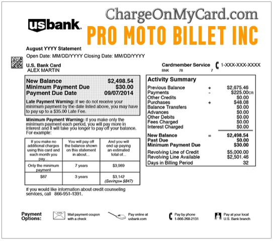 PRO MOTO BILLET INC