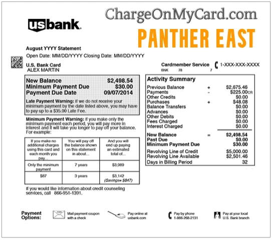 Panther East Charges