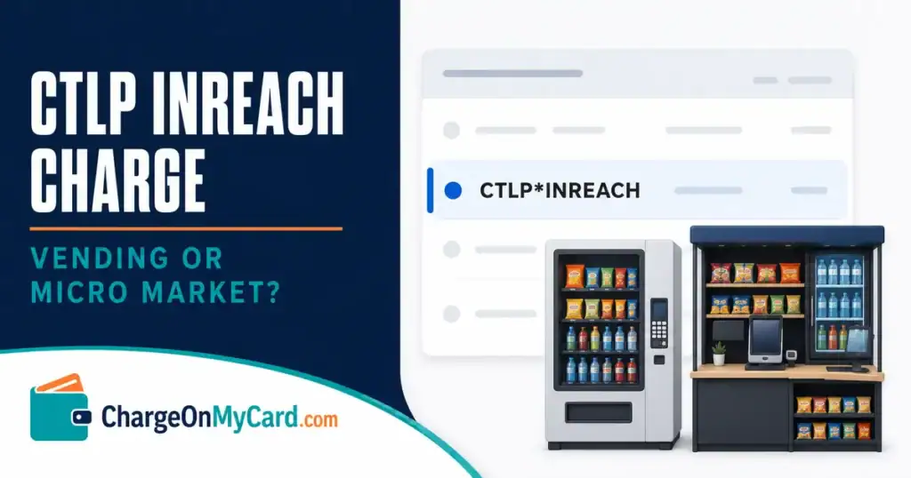 CTLP InReach charge on a credit card or bank statement
