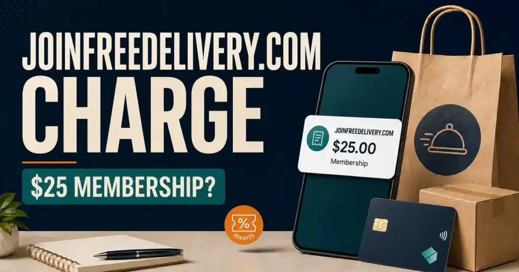 JoinFreeDelivery.com charge that may be a $25 membership