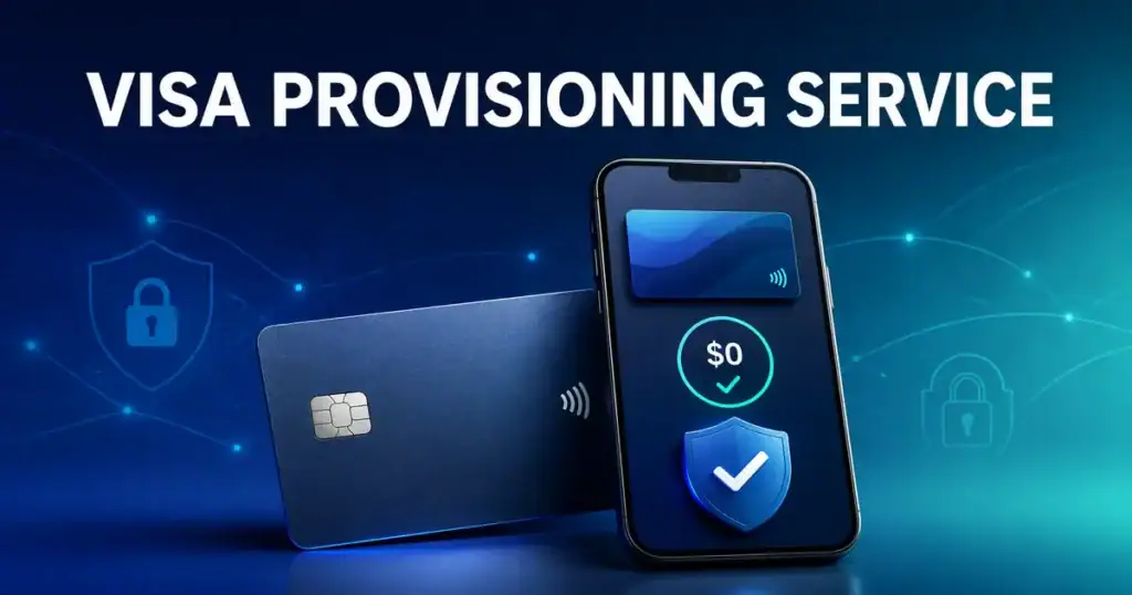 Visa Provisioning Service $0 digital wallet verification